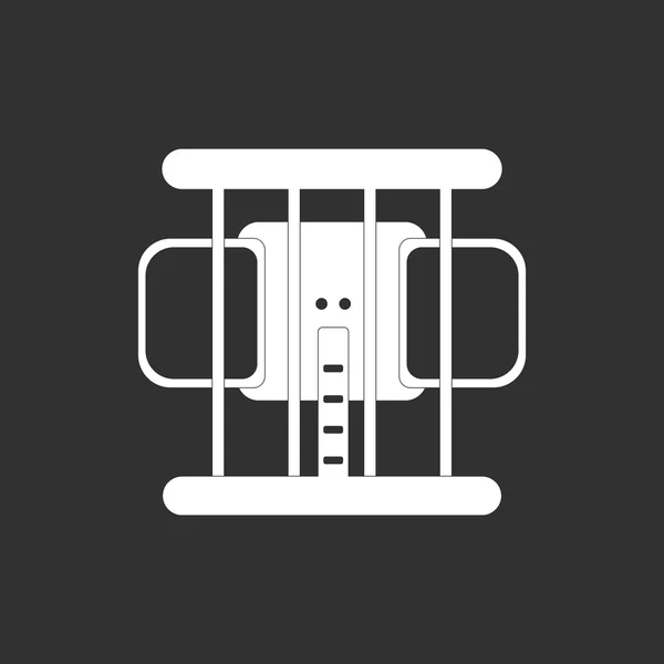 Vektör çizim hayvanlar şık arka plan fil üzerinde