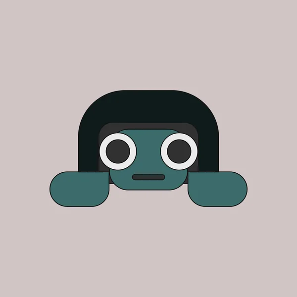 Hayvanlar üzerinde şık arka plan kaplumbağa vektör çizim