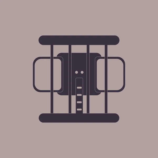 Vektör çizim hayvanlar şık arka plan fil üzerinde