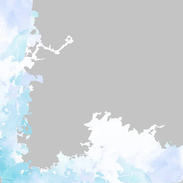 Soyut Mavi Suluboya Sıçraması. Yaratıcı Projeler ve Sosyal Medya İçeriği İçin Zarif