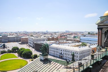 St. Isaac's Katedrali manzaralı görünüm