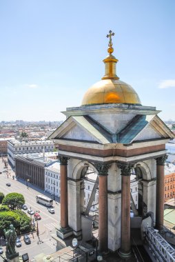 St. Isaac's Katedrali manzaralı görünüm