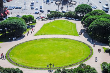 St. Isaac's Katedrali manzaralı görünüm