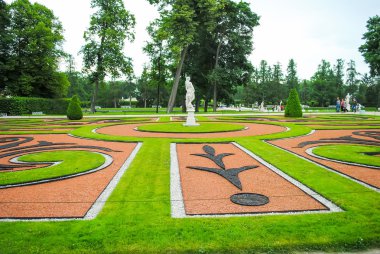 St. Petersburg 'da flowerbed Tsarskoye Selo