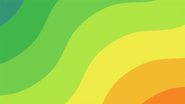 Renkli arka plan dalgalar ile. Vektör çizim