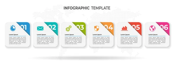 Moderna Element Infographic Alternativ — Stock vektor