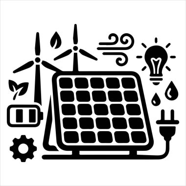 Güneş panellerinden güç alan siluet fabrikası eko ince lin