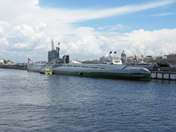 Музей подводной лодки в Санкт-Петербурге. Россия . — стоковое фото