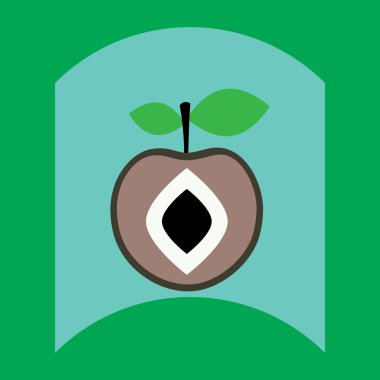 düz vektör simgesi tasarım koleksiyonu lezzetli meyve