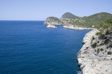 Ibiza kumsalda Baleares 