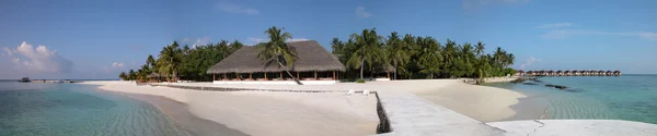 Maldiven Island panoramisch uitzicht — Stockfoto