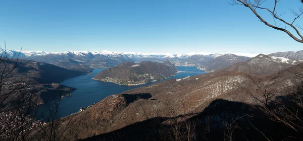 Lake Lugano panoramik