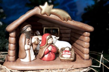 Noel nativity kompozisyon