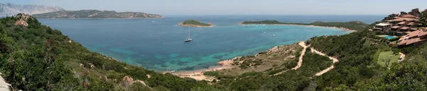 Sardunya Panorama Capo Codacavallo üzerinden