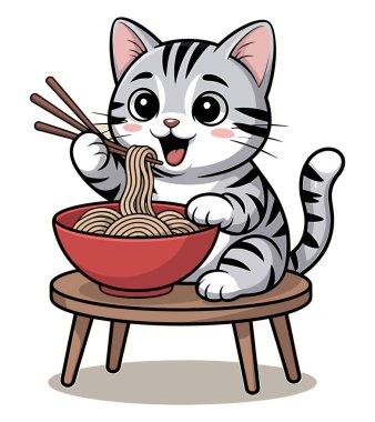 Ramen vektör illüstrasyon grafik sanatı