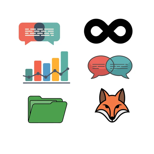 iCON SET VECTOR ILLUSTRATION GRAPHIC