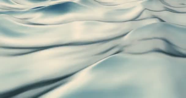Menggerakkan Tekstur Air Ringan Pola Cair Mirip Dengan Gelombang Abstrak — Stok Video