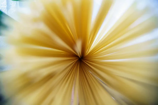 Mooie Achtergrond Van Rauwe Spaghetti Italiaanse Pasta Spaghetti Een Heerlijk — Stockfoto