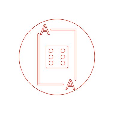 Ace kart renkli modern Dizayn