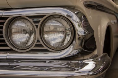 without the brand part of the vintage cars standing in a row gloss chrome 