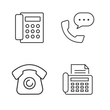 Collection of shopping and e-commerce related line icons. Editable stroke. Set of linear icons on the theme of office icons. Set of line icons of everyday. Office Doodle Set. Vector Illustration.