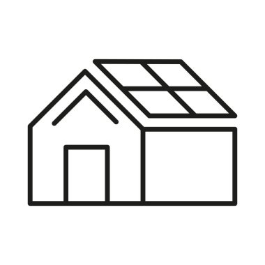 Ev sigortası. İpotek, para ikonu çizgisi tarzında beyaz arka planda izole edilmiş ev. Realm Realm ikonu. Güvenli ev simgesi işareti vektörü. Teminatlı ev satın alma simgesi ana hatları vektörü.