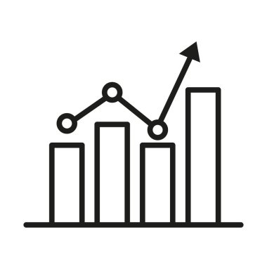 Tahmin Modeli Simgesi Çoklu Biçim Koleksiyonunu Ayarla. Bar Grafik Simgesi. Emlak piyasasının vektör çizimi. Basit Çubuk Çizelgesi Yüksek Kaliteli İstatistik Vektörü Simgesi. İş Büyüme Grafiği