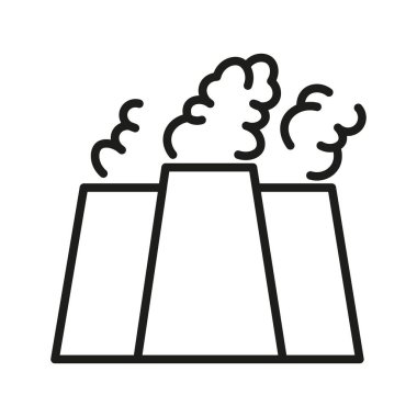 Enerji simgesi, Enerji ikonu vektör illüstrasyonu. Enerji simgesinin basit bir gösterimi. Enerji simgesi logoları ve simgeleri için mükemmel. Enerji verimli çizgi ikonu vektör illüstrasyonu. Enerji simgesi geri dönüşümü.