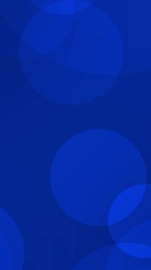 Çağdaş tasarımlar, gezici duvar kağıtları, sunumlar ve canlı geometri gerektiren dijital projeler için mükemmel, şeffaf katmanlı dikey mavi daire deseni.