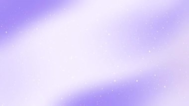 Yumuşak pastel rüya gibi kış arkaplanı yumuşak mor renkler ve dağınık beyaz lekeler, tatil, mevsimsel veya büyülü dijital tasarımlar için mükemmel.