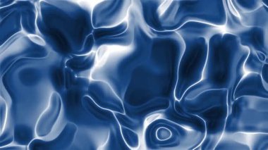 Soyut mavi sıvı enerji şablonu akıcılık, elektrik ve hareketi çağrıştırır, modern tasarım, bilim görselleri veya yaratıcı dijital sanat projeleri için ideal.