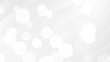 Yumuşak beyaz bokeh düğün arka plan tasarımı davetiyeler, zarif etkinlikler, gelin duşları veya modern minimalist kutlama temaları için mükemmeldir..