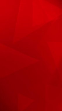 Soyut geometrik kırmızı dikey arkaplan özellikleri katmanlı üçgenler, modern tarz ve koyu renk, afişler, posterler veya çağdaş tasarım projeleri için ideal.