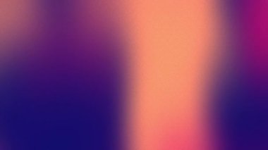 Yumuşak gradyan soyut renk karışımı mor, pembe ve şeftali renkleri arasında pürüzsüz geçiş yapan rüya gibi, canlı bir zemin oluşturur..