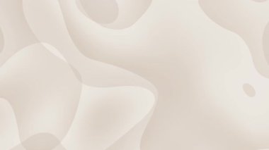 Yumuşak bej soyut sıvı şekilleri, çeşitli yaratıcı projelerde minimalist, zarif veya modern arka planlar için mükemmel, sakinleştirici nötr bir tasarım oluşturur..