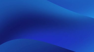 Pürüzsüz, derin, mavi dalgalar teknoloji, sunumlar, afişler ve yaratıcı dijital projeler için mükemmel, modern, rahatlatıcı, soyut bir arka plan yaratır..