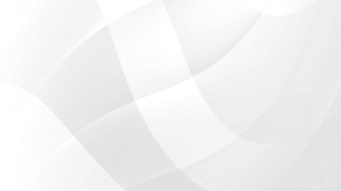 Yumuşak, beyaz, soyut, akıcı dalgalar, sunumlar, afişler veya zarif ticari markalar için ideal bir arkaplan oluşturur..