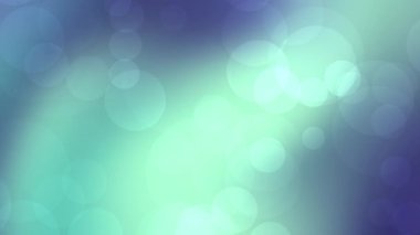 Soft teal dreamy bokeh background creates tranquil, modern atmosphere with gentle glowing circles, perfect for design, presentations, business or technology visuals.