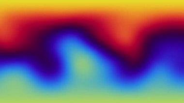 Termal hareket gradyanı soyut sunumu, canlı renk akışı, pürüzsüz geçişler, yaratıcı iş veya teknoloji geçmişi için modern tasarım.