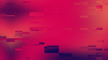 Arıza piksel gradyan bloklar, sıcak kırmızı ve mor tonlu canlı dijital bozulma efekti, teknoloji veya tasarım projeleri için modern ve yaratıcı.