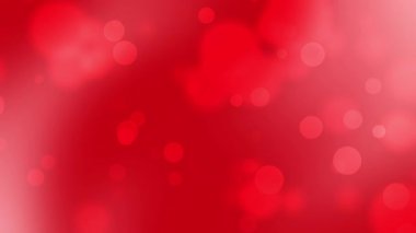 Yumuşak kırmızı parlak bokeh arkaplan yaratıcı tasarımlar, romantik temalar veya zarif sunumlar için ideal rüya gibi, sakin ve modern bir ortam yaratır..