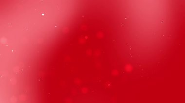 Yumuşak, parıldayan kırmızı bokeh arka planı, yumuşak yüzen ışık noktaları ve zarif tasarımlar için pürüzsüz bir gradyanı olan rüya gibi, huzurlu bir ortam yaratır..