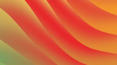 Yumuşak turuncu eğimli akış dalgaları yaratıcı projeler, sunumlar, dijital tasarım veya markalaşma görselleri için mükemmel bir modern arkaplan oluşturur..