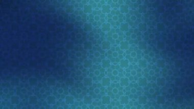 Ramazan ayı mavi geometrik deseni sakin bir stile sahiptir, arka planlar, davetiyeler, afişler veya huzur arayan modern tasarım projeleri için mükemmeldir..