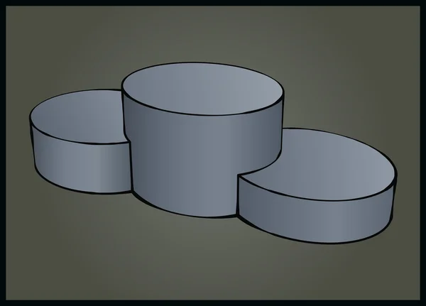 Spor stilize podyum illüstrasyon