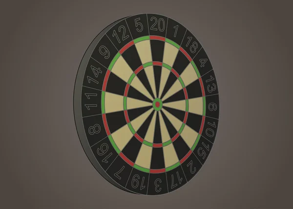 Dart tahtası illüstrasyon