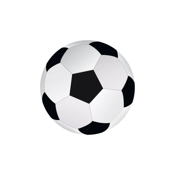 Klasik siyah ve beyaz futbol topu