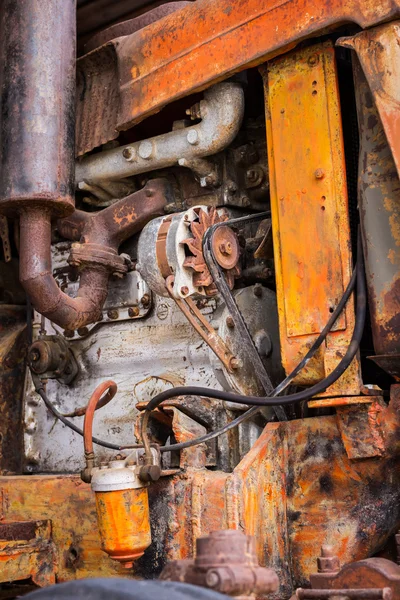 Трактори старі машини — стокове фото