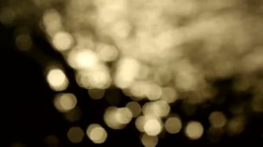 Abstract Lights blur bokeh on black background