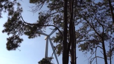 Tayland 'da Khao Kho Rüzgar Türbini